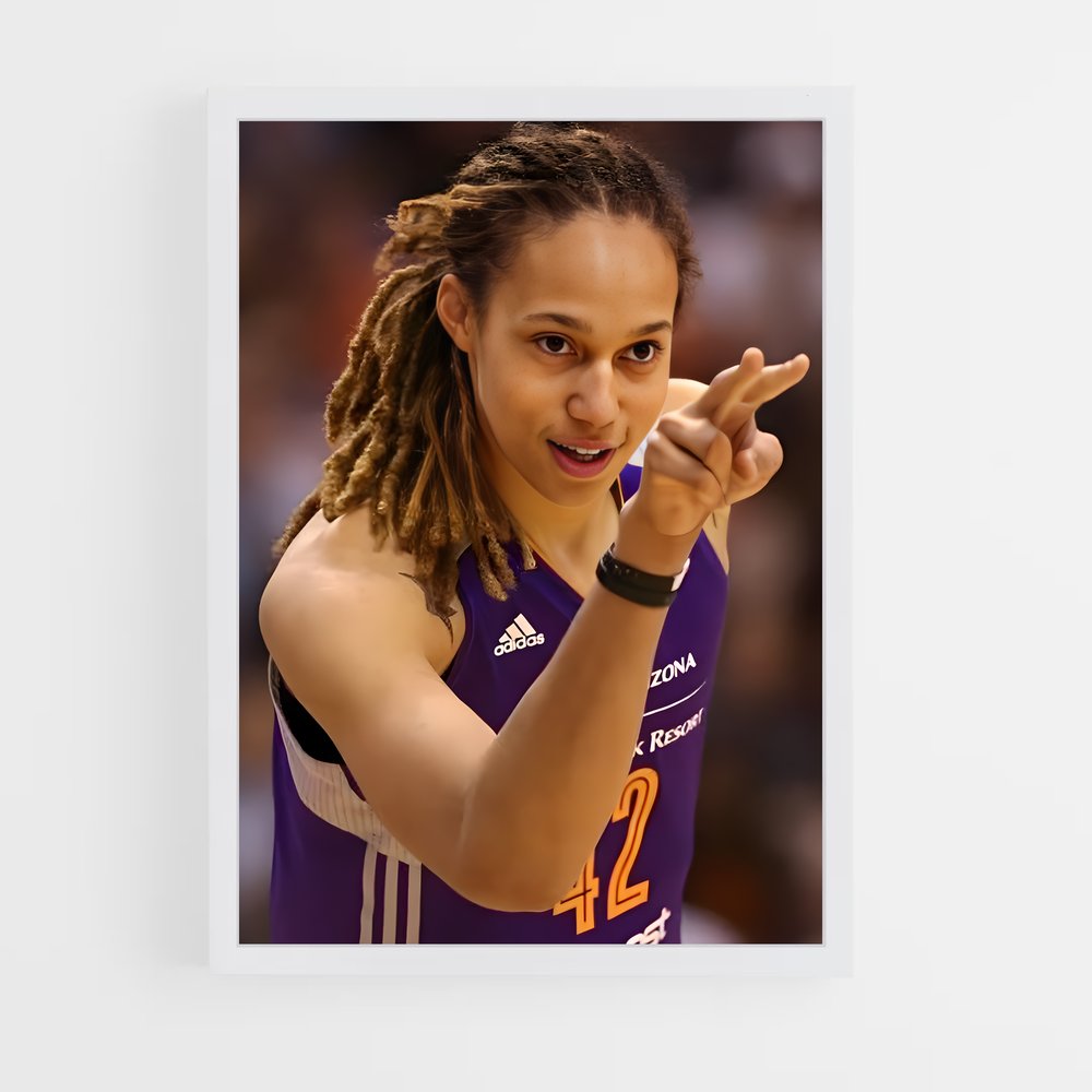 Poster Brittney griner – affiche Basketball (vue 3)